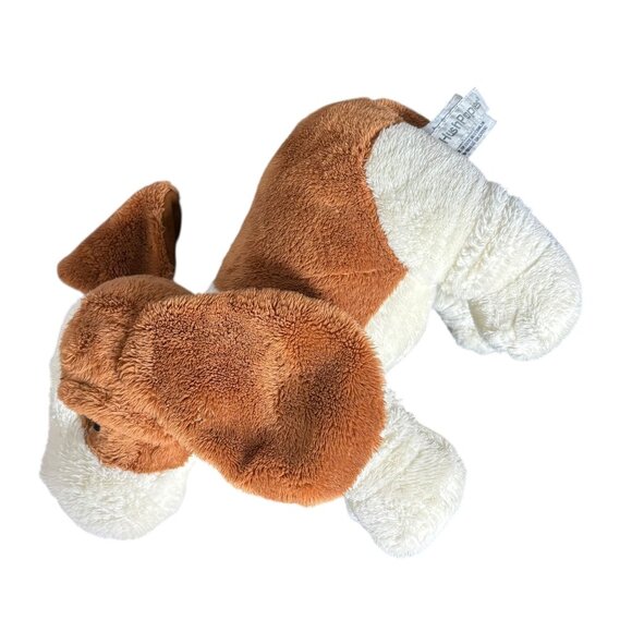 Hush Puppies Plush Basset Hound Dog and 2 Mini Keychain Set Stuffed Animals - Picture 4 of 11